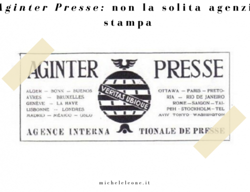 Aginter Presse non la solita agenzia stampa