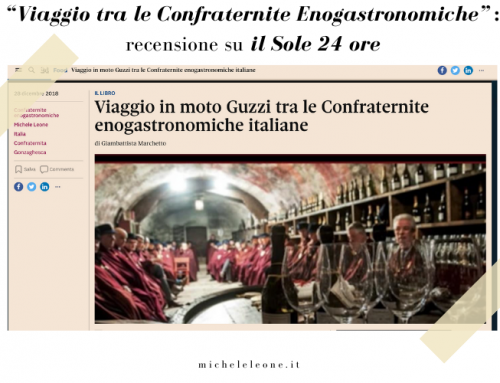 Viaggio in moto Guzzi tra le Confraternite enogastronomiche italiane